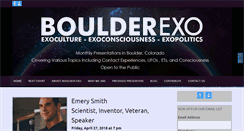 Desktop Screenshot of boulderexo.com