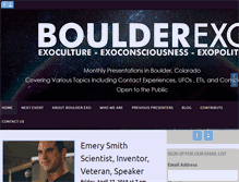 Tablet Screenshot of boulderexo.com